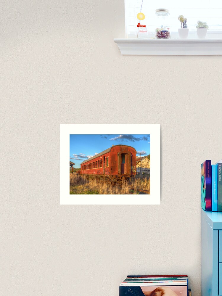 Thumbnail 2 of 3, Art Print, Off the rails designed and sold by theoddshot.