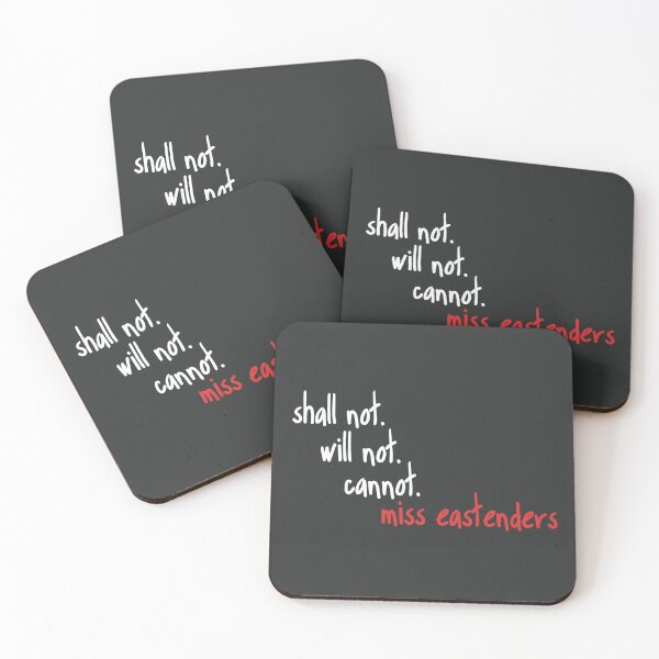 Item preview, Shall Not Will Not Cannot Miss Eastenders designed and sold by holbytv.