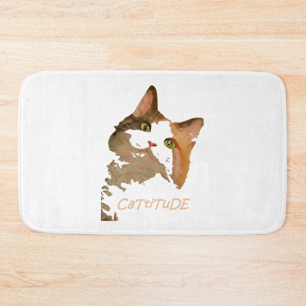 Item preview, Cattitude - A Cat With Attitude designed and sold by taiche.