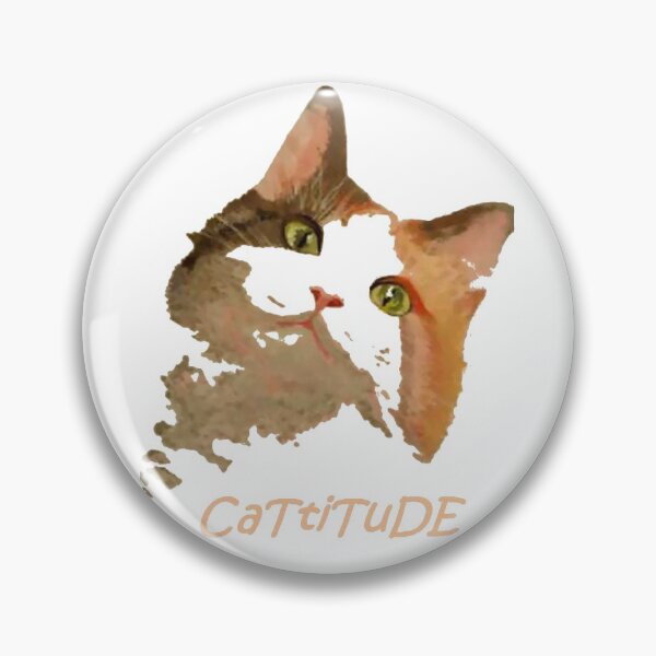 Item preview, Cattitude - A Cat With Attitude designed and sold by taiche.
