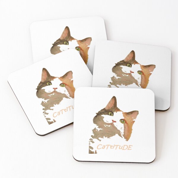 Item preview, Cattitude - A Cat With Attitude designed and sold by taiche.
