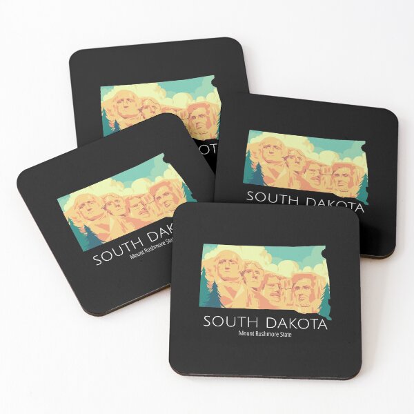Item preview, South Dakota Proud State Motto The Mount Rushmore State design designed and sold by jakehughes2015.
