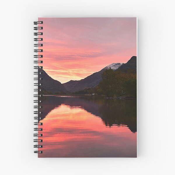 Item preview, Sunrise over a snow capped Snowdon designed and sold by Derren Jones.