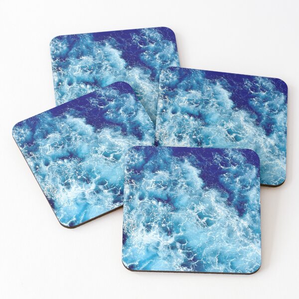 Item preview, Blue Ocean Waves  designed and sold by OdmiDesign.