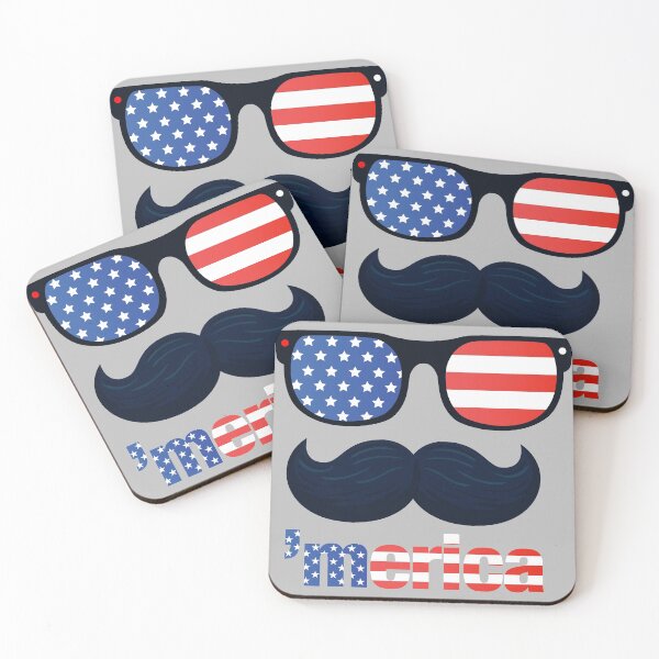 Item preview, ‘Merica American Flag Patriotic T-Shirt, 4th of July USA Independence Day designed and sold by Happiness Shop.