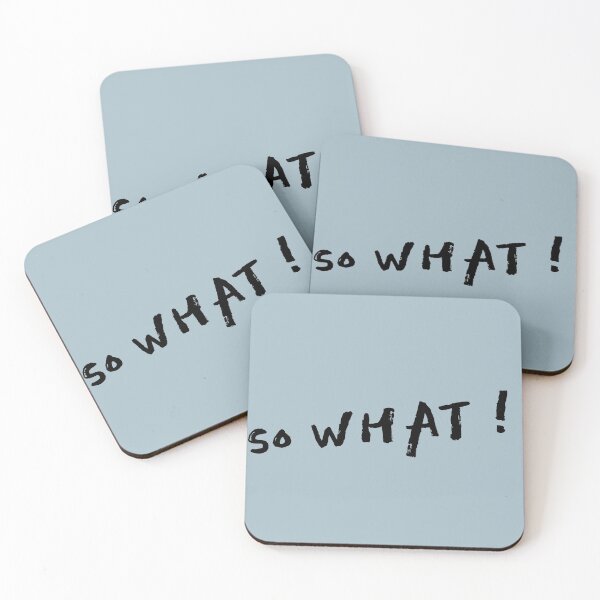 Item preview, SO WHAT ! designed and sold by mag3118.