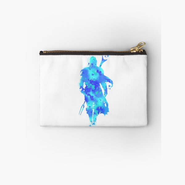 Item preview, MANDO Silhouette Blue Spray Highlight designed and sold by Rocket Fox.