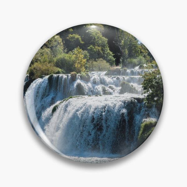 Item preview, Waterfall in Krka NP - Croatia designed and sold by Ulysse Pixel.