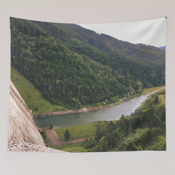 Item preview, Blue river between mountains designed and sold by IlonaP99.