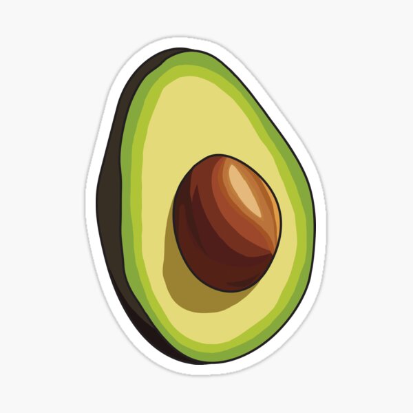 Avocado Fruit Stickers for Sale