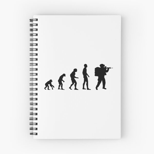 Item preview, Evolution Soldier, Warrior, War, Darwin Gift designed and sold by Kuma518.