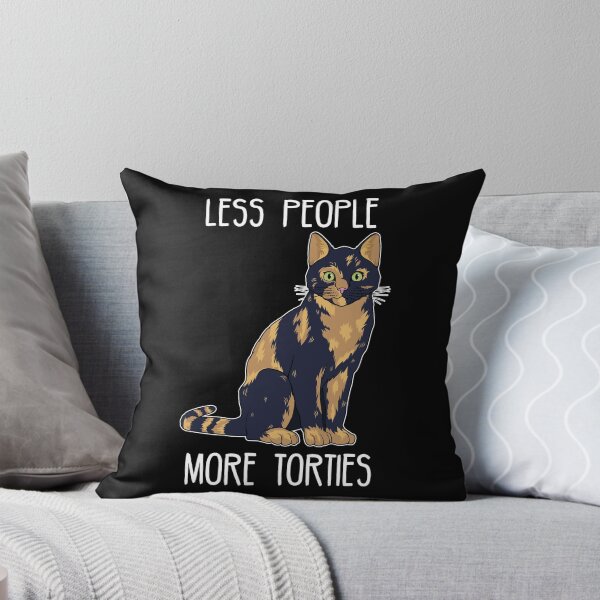 Item preview, Less People More Torties Tortoise Shell Cat graphic designed and sold by jakehughes2015.