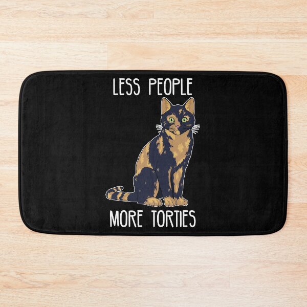Item preview, Less People More Torties Tortoise Shell Cat graphic designed and sold by jakehughes2015.