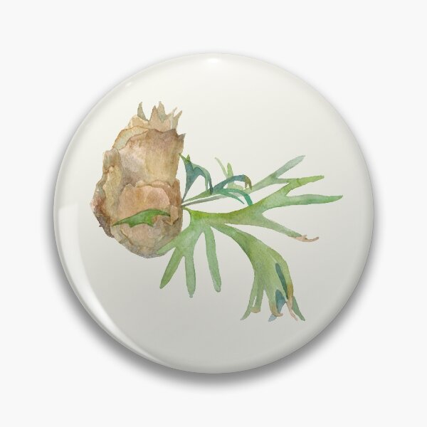 Item preview, Staghorn Fern. Watercolor painting. Hand painted illustration. designed and sold by Antonina Sotnikova.