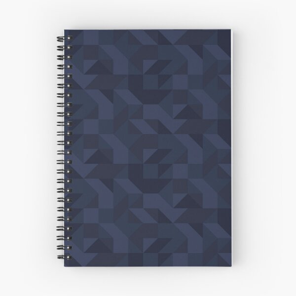 Item preview, Midnight Blue Retro Geometric Mosaic designed and sold by weirdAffect.