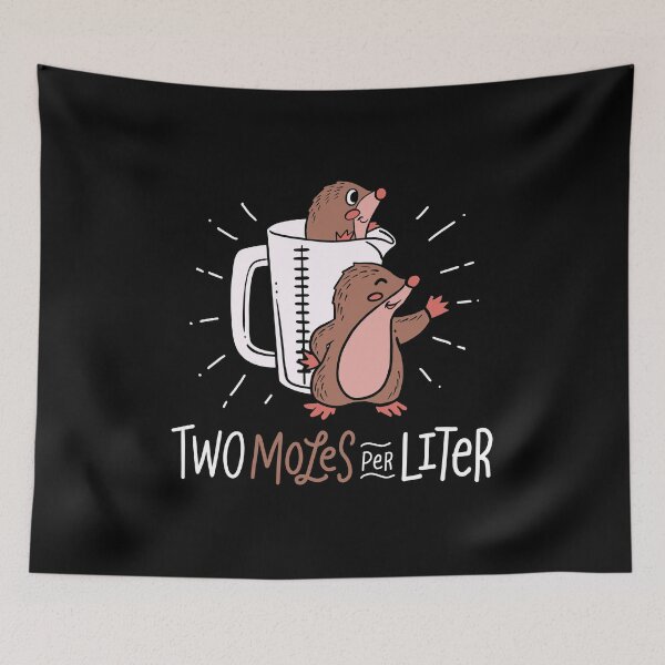 Item preview, Two Moles Per Liter Science Experiment Laboratory designed and sold by haselshirt.