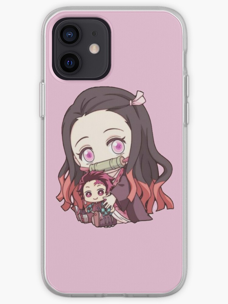 Anime Demon Slayer Nezuko Chibi Iphone Case By Francfranc Redbubble