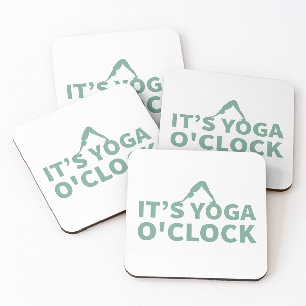 Item preview, IT'S YOGA O'CLOCK - YOGA PERSON - YOGA LOVER  designed and sold by Tropical Blood.