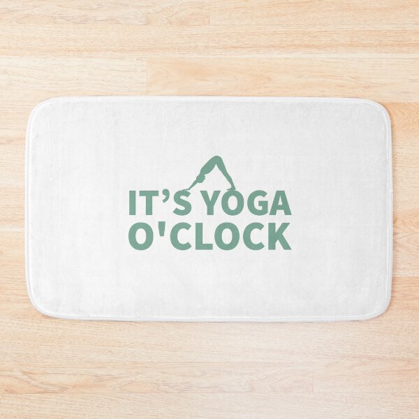 Item preview, IT'S YOGA O'CLOCK - YOGA PERSON - YOGA LOVER  designed and sold by Tropical Blood.