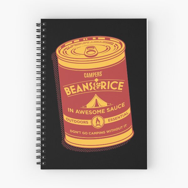 Item preview, Beans & Rice Tin Can Camping design designed and sold by jakehughes2015.