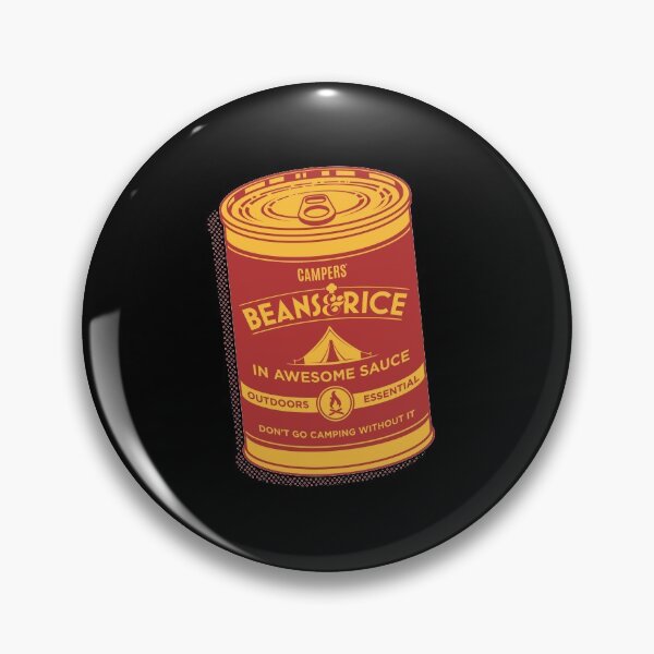 Item preview, Beans & Rice Tin Can Camping design designed and sold by jakehughes2015.