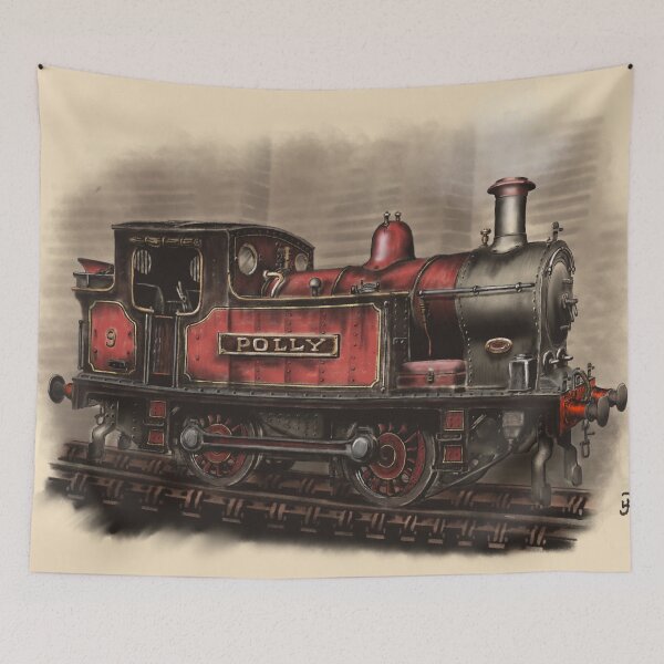 Item preview, Polly - Industrial Steam Locomotive designed and sold by Rasendyll.