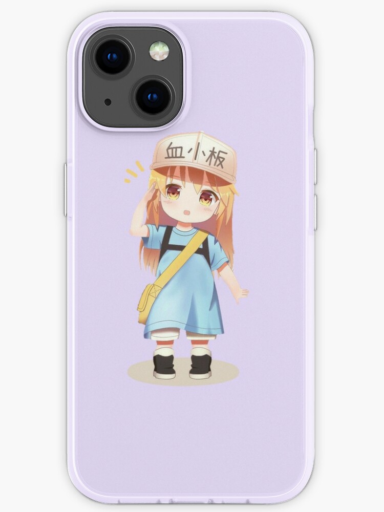 Anime Cells At Work Cute Chibi Platelets Iphone Case Cover By Francfranc Redbubble