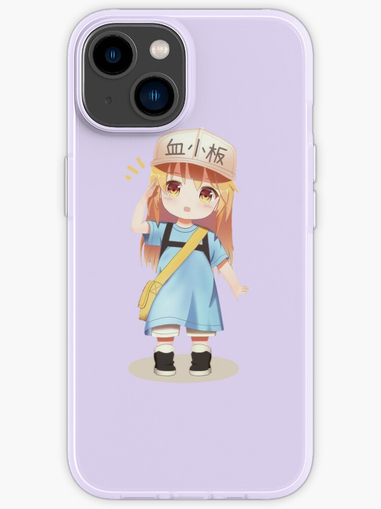 Anime Cells At Work Cute Chibi Platelets Iphone Case For Sale By Francfranc Redbubble