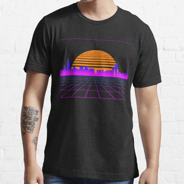 Synthwave, Retrowave Design For The Eighties Music Lovers Essential T-Shirt