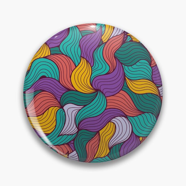 Item preview, Colorful Wavey Pattern designed and sold by Vector Scout Lab.