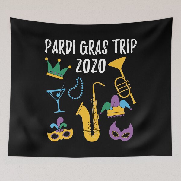 Item preview, Pardi Gras Trip 2020 New Orleans Bachelorette Girls Trip print designed and sold by jakehughes2015.