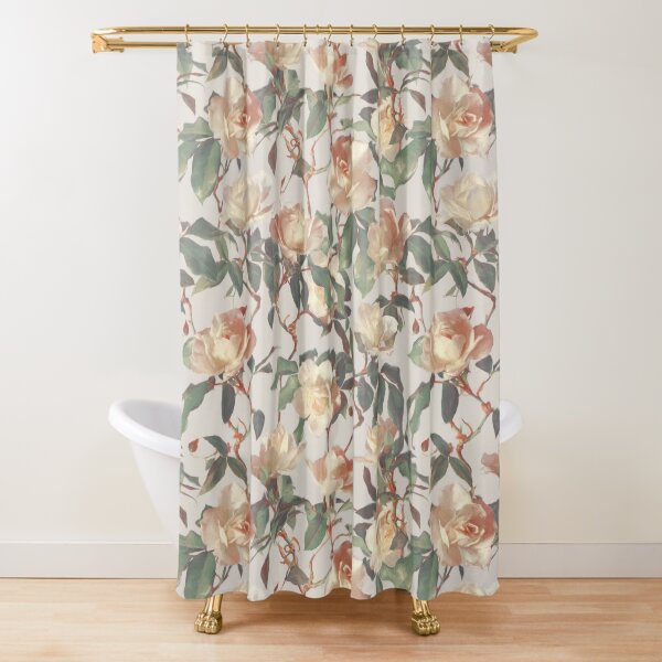 Item preview, Soft Vintage Rose Pattern designed and sold by micklyn.