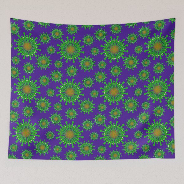Item preview, Virus Pattern designed and sold by Magazin-Brenda.