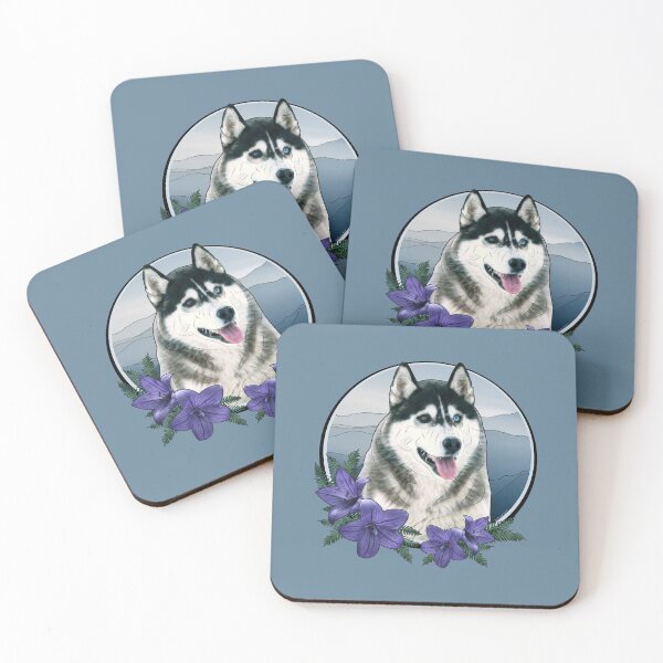 Artikelvorschau, Husky Portrait - Graphic Style entworfen und verkauft von Destroyed-Pixel.