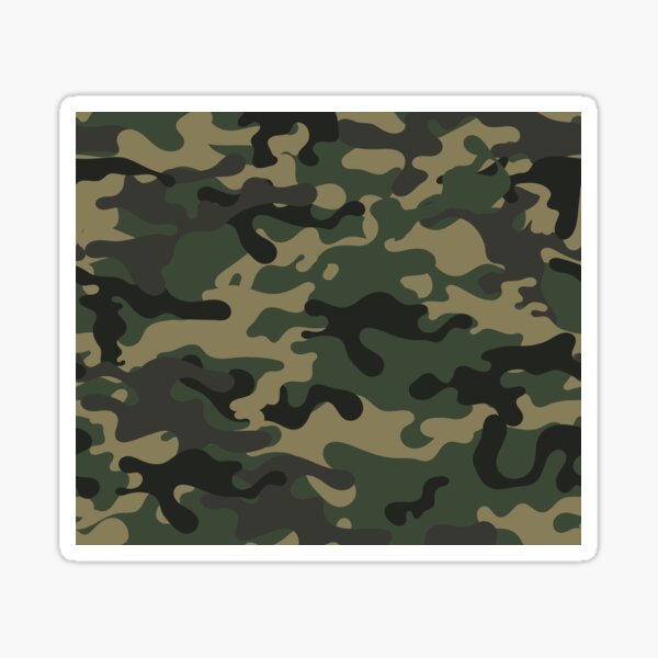 Camouflage Pattern Cool Army Blue Light Blue & White Camo Print Color for  Lovers of the Armed Forces | Poster