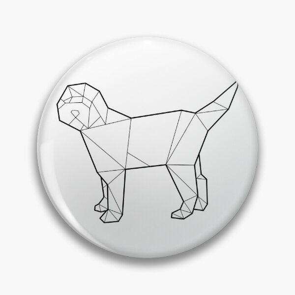 Artikelvorschau, Geometrische Labradoodle-Linien entworfen und verkauft von dooodles.