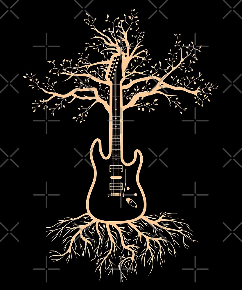 “Guitar Tree of Life” by monokromatik | Redbubble