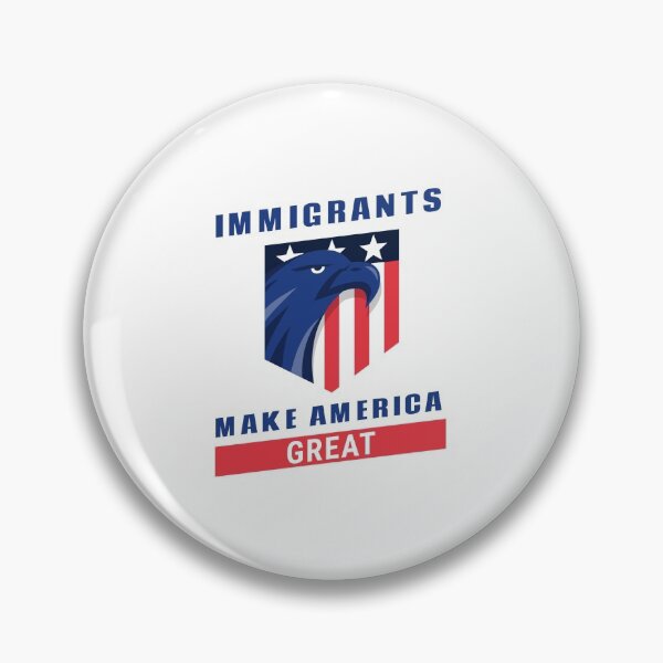 Item preview, Anti-Trump, Pro-Immigrant: Immigrants Make America Great designed and sold by friendlyspoon.