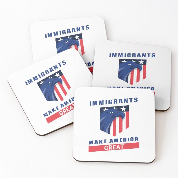 Item preview, Anti-Trump, Pro-Immigrant: Immigrants Make America Great designed and sold by friendlyspoon.