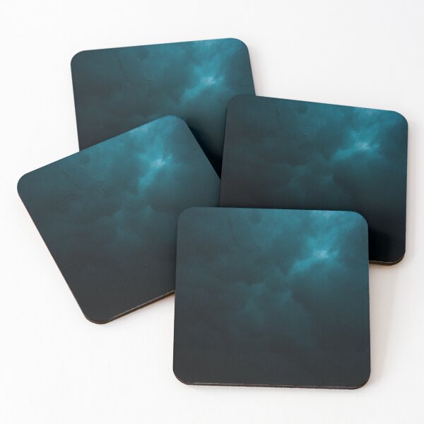 Item preview, Dark Blue Green Smoke Clouds designed and sold by Freid.