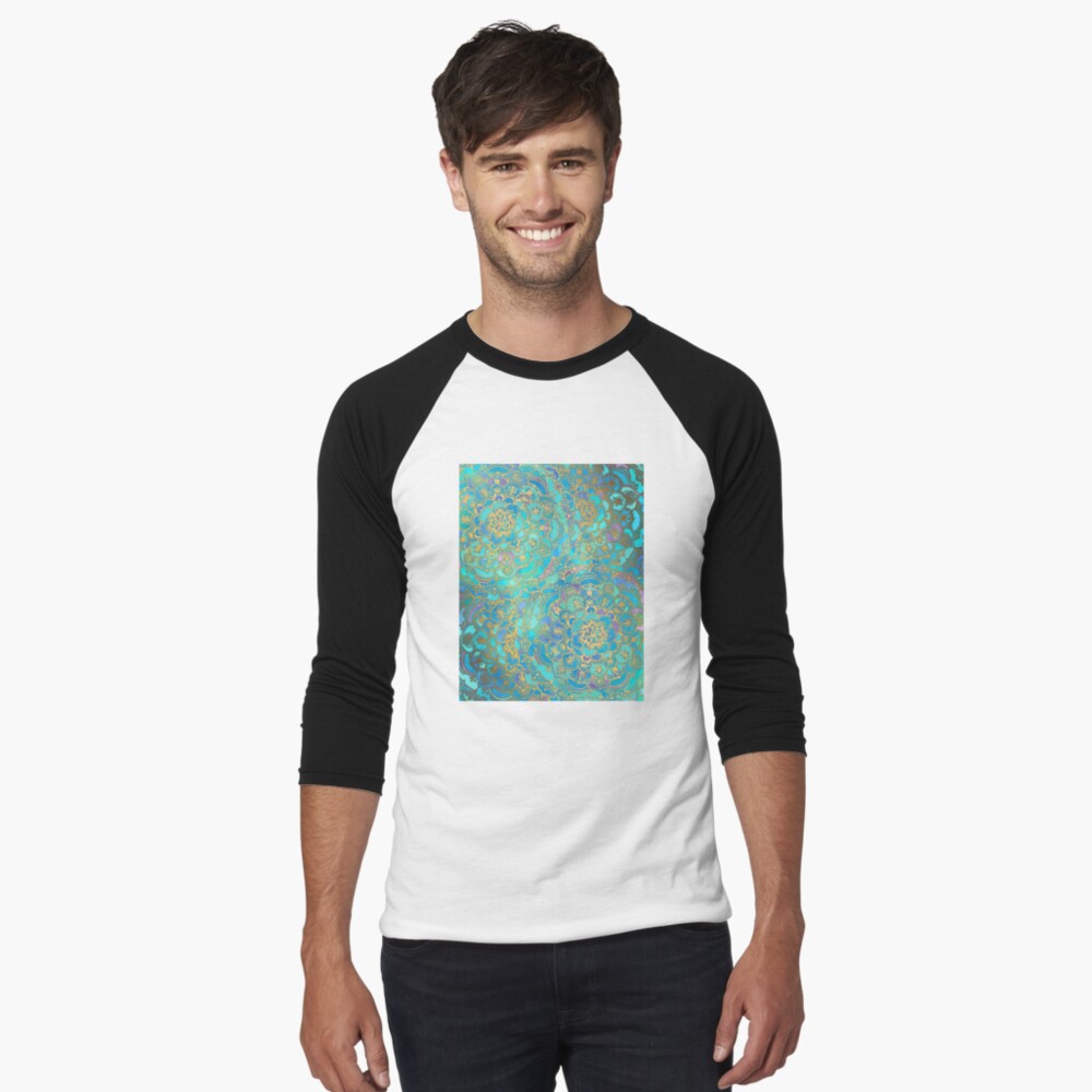 Item preview, Baseball ¾ Sleeve T-Shirt designed and sold by micklyn.