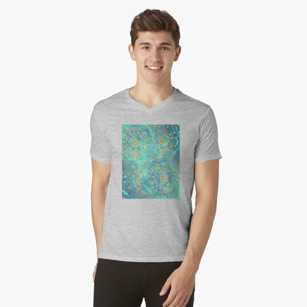 Item preview, V-Neck T-Shirt designed and sold by micklyn.