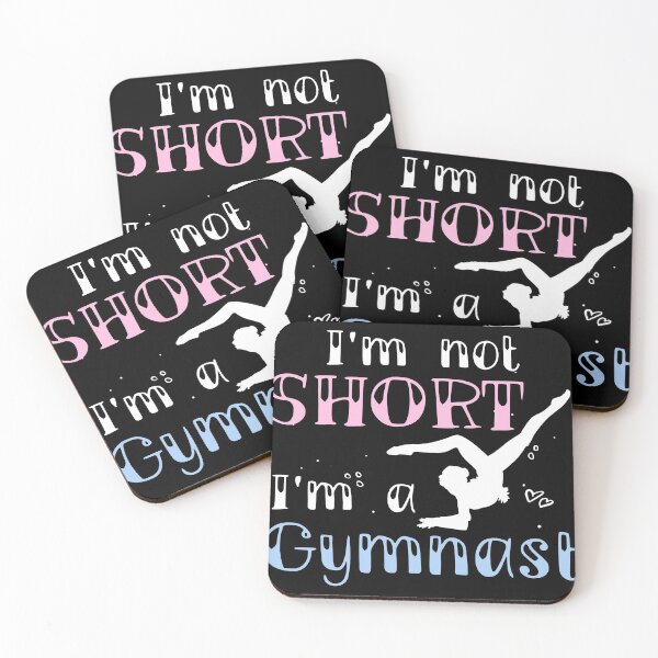 Item preview, Funny Gymnast Joke Tee | I'm Not Short I'm a Gymnast Gift T designed and sold by Lisbob.