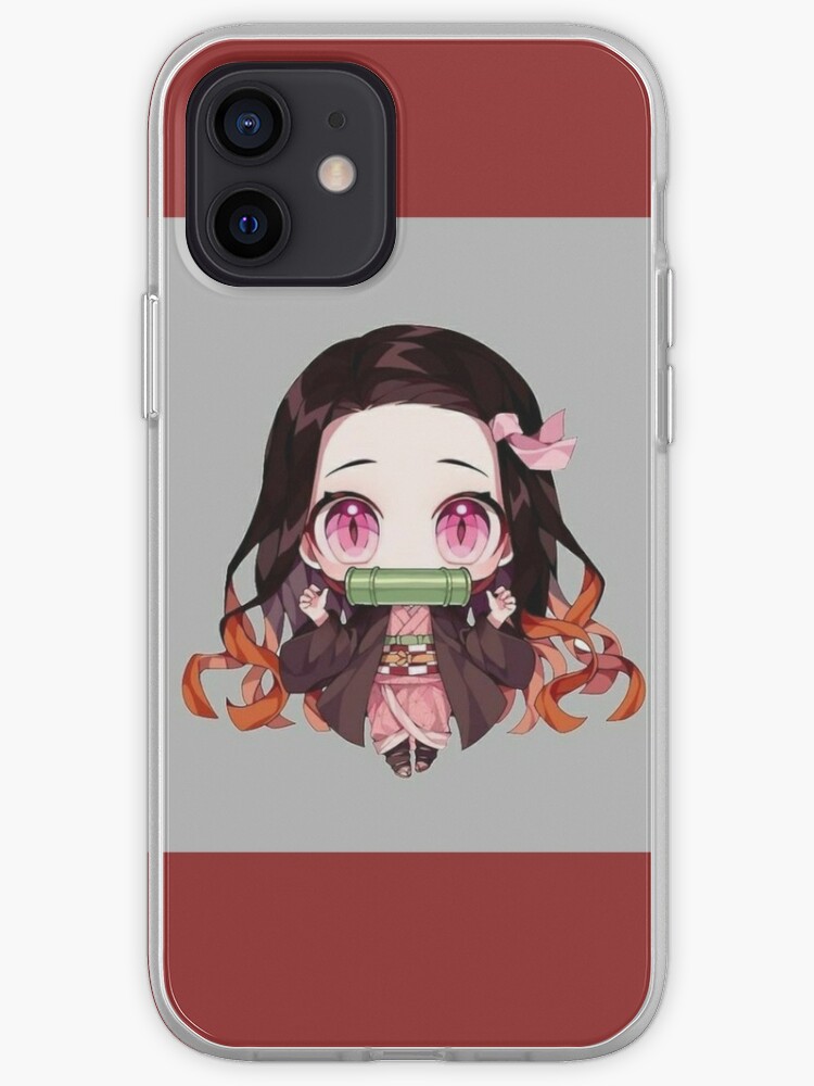 Anime Demon Slayer Nezuku Chibi Iphone Case Cover By Francfranc Redbubble