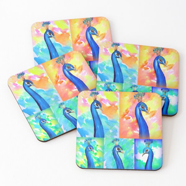 Item preview, Rainbow Peacocks designed and sold by CatherineJacobs.