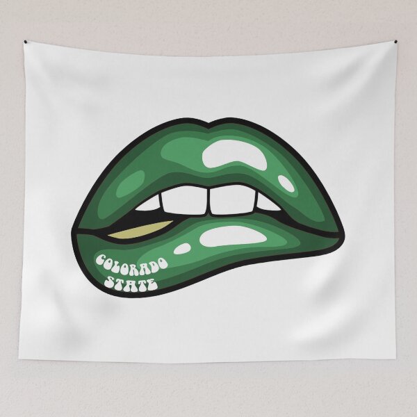 Item preview, Colorado State Lips designed and sold by kkosmicki.