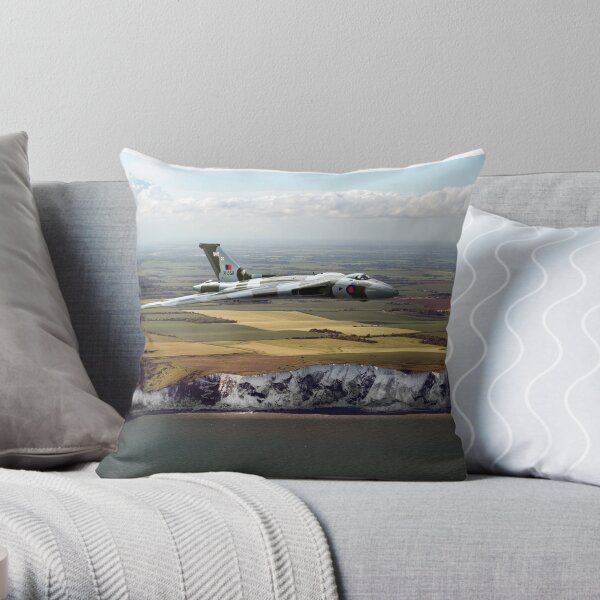 White cliffs Vulcan Throw Pillow
