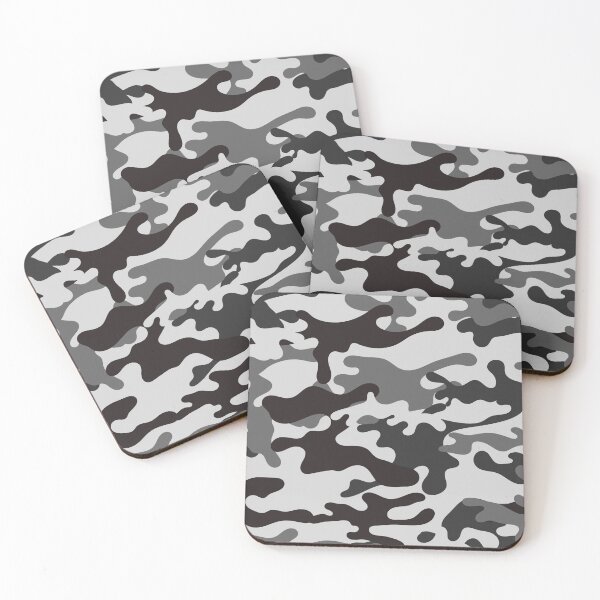 Item preview, Camouflage Pattern Cool Army Gray Camo Military Print Color for Lovers of the Armed Forces designed and sold by BCNDesign.