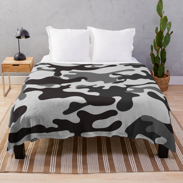 Item preview, Camouflage Pattern Cool Army Gray Camo Military Print Color for Lovers of the Armed Forces designed and sold by BCNDesign.