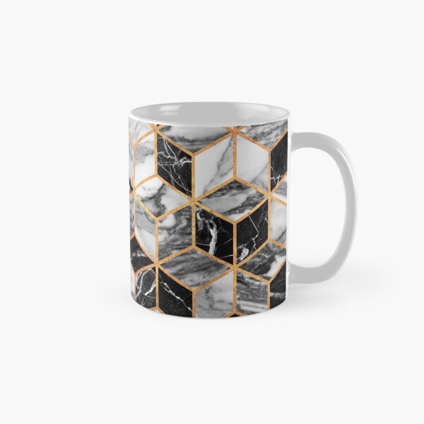 Item preview, Marble Cubes - Black and White designed and sold by Zoltan Ratko.